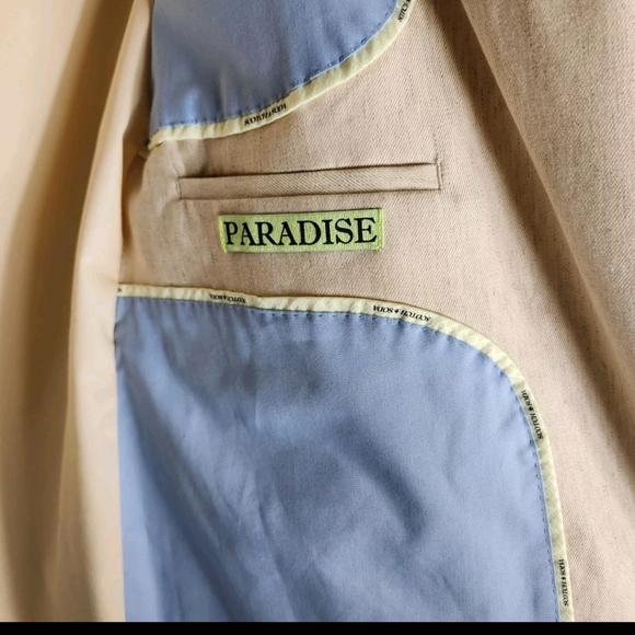 Scotch & Soda Mens |L| Summer Edition Unconstructed Double Breasted Blazer - Picture 6 of 11